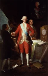 Portret van Don Jose Monino y Redondo I, Conde de Floridablanca, 1783